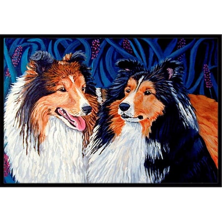 18 X 27 In. Sheltie Indoor Outdoor Mat